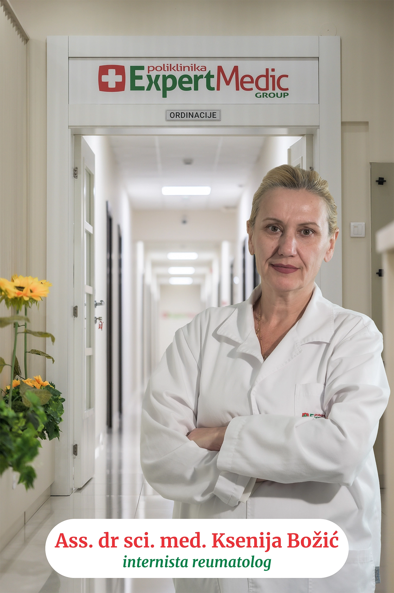 Ksenija Božić, internista reumatolog