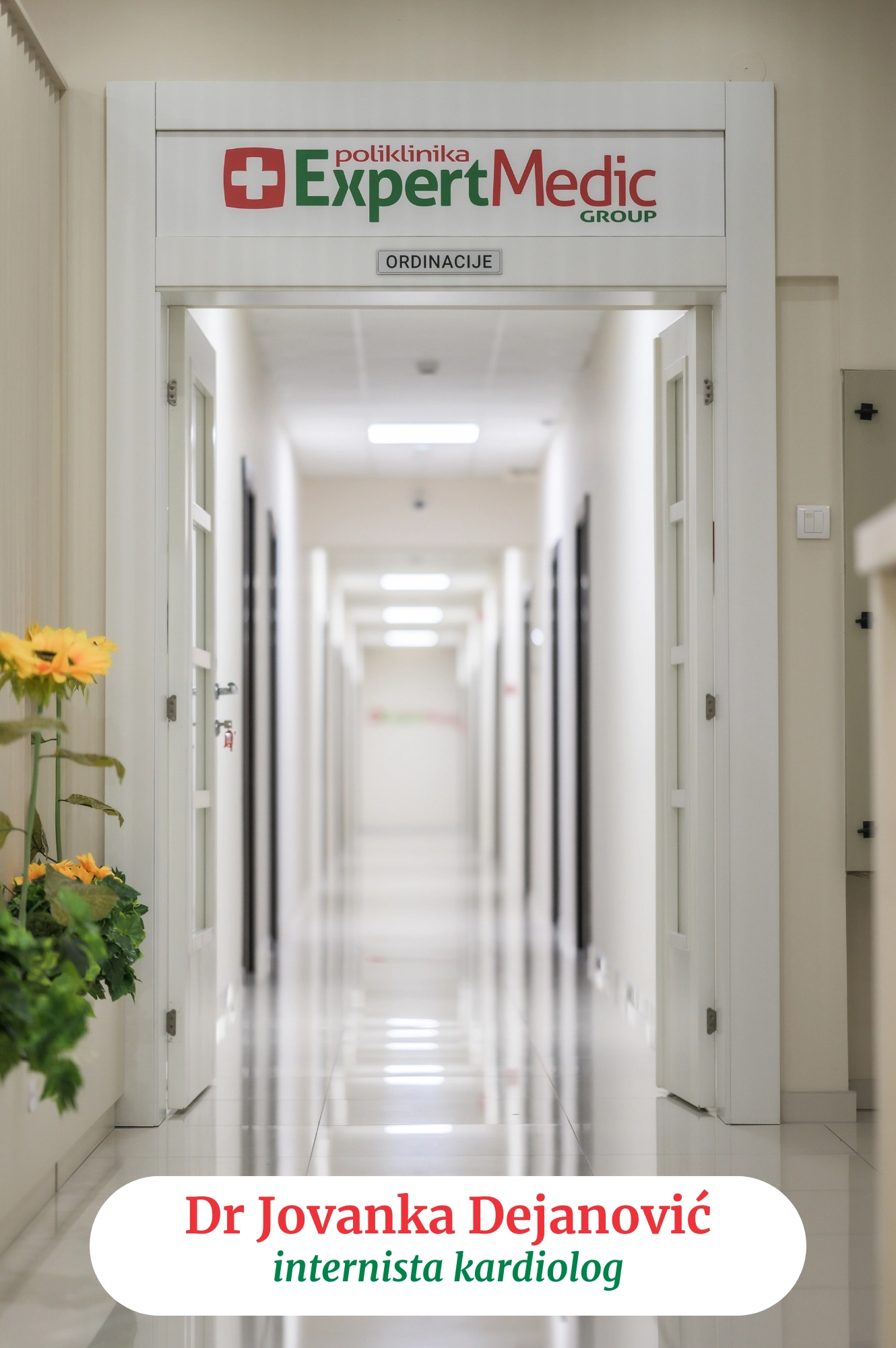 Dr Jovanka Dejanović, internista kardiolog