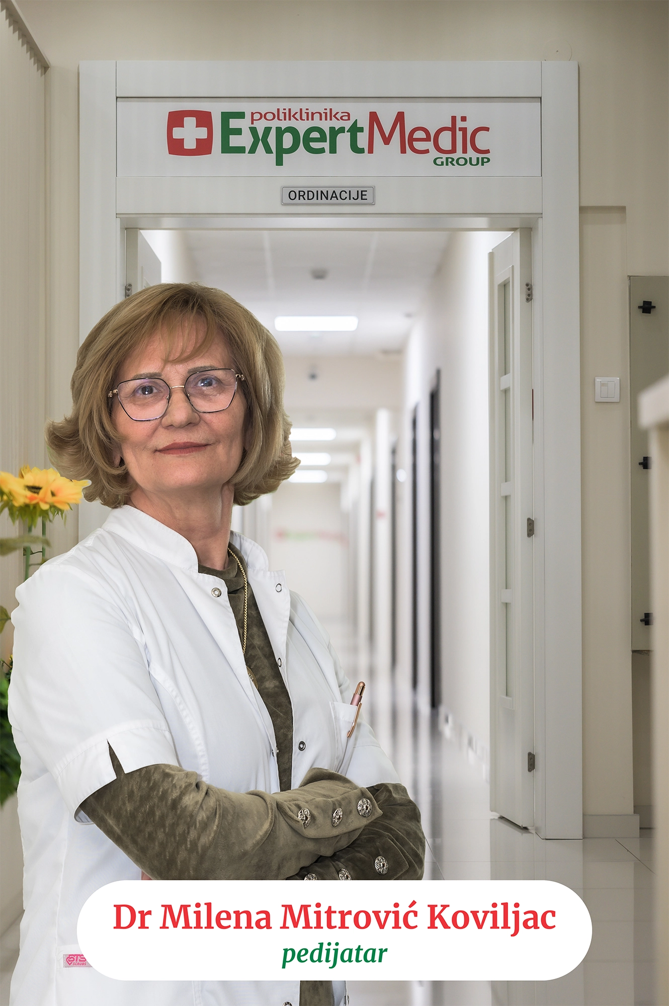 Dr Milena Koviljac, pedijatar