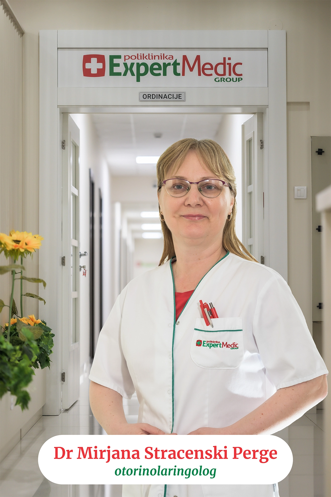 Dr Mirjana Stracenski Perge, ORL