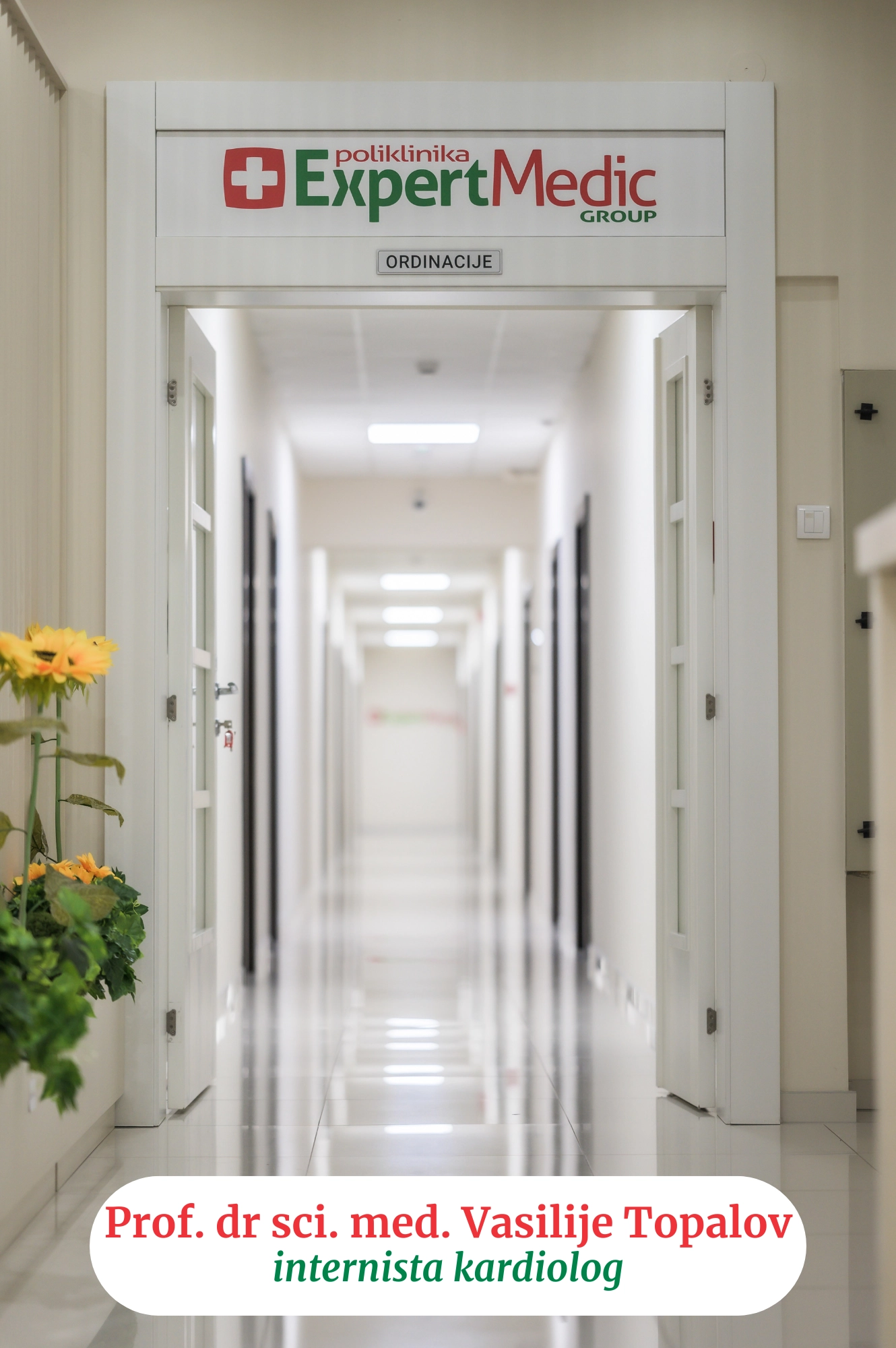 Dr Vasilije Topalov, internista kardiolog
