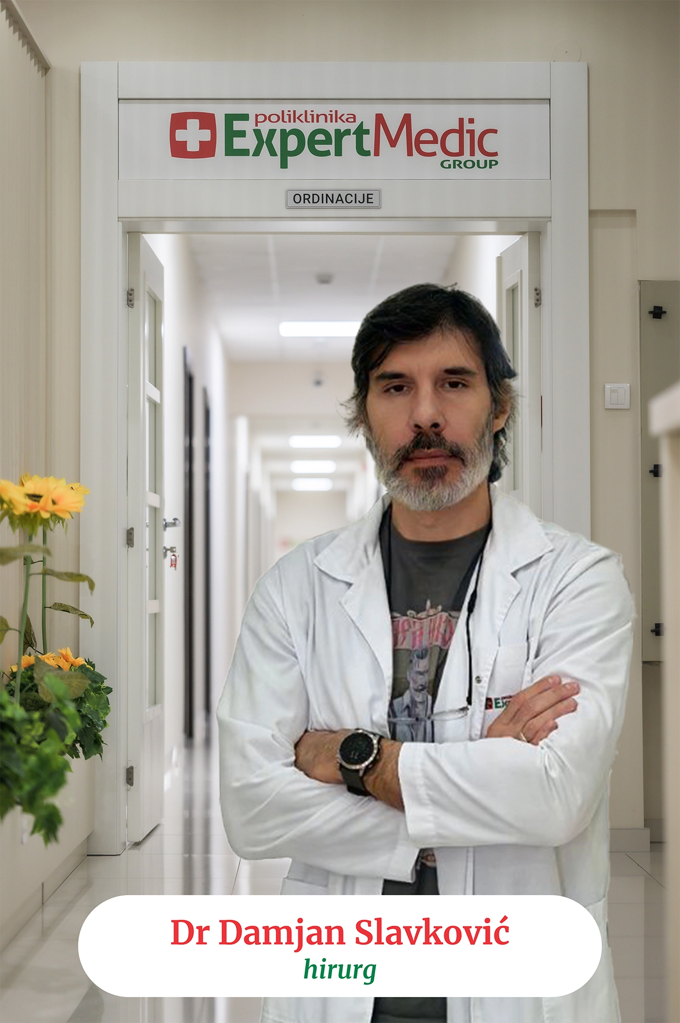 dr Damjan Slavković, hirurg